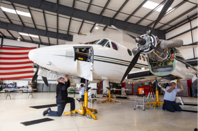 Aviation hangar